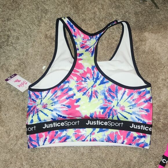 Justice Girls Seamless Longline 2-pack Bra Size 38 - Picture 6 of 15